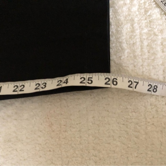 Eileen Fisher Pants Organic Cotton Tapered Black Size Medium - Picture 9 of 10